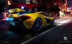McLaren P1 Hypercar Concept Render 2013 года